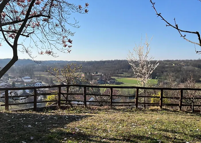 Villa Villino Ca' Bianca, Vicino Ad Alba, No Zanzare, Accessibile E Con Sollevatori Aerei Monteu Roero